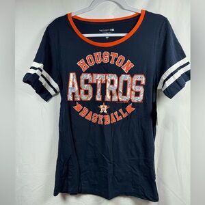 Houston Astros Women's Shirt Navy Blue L